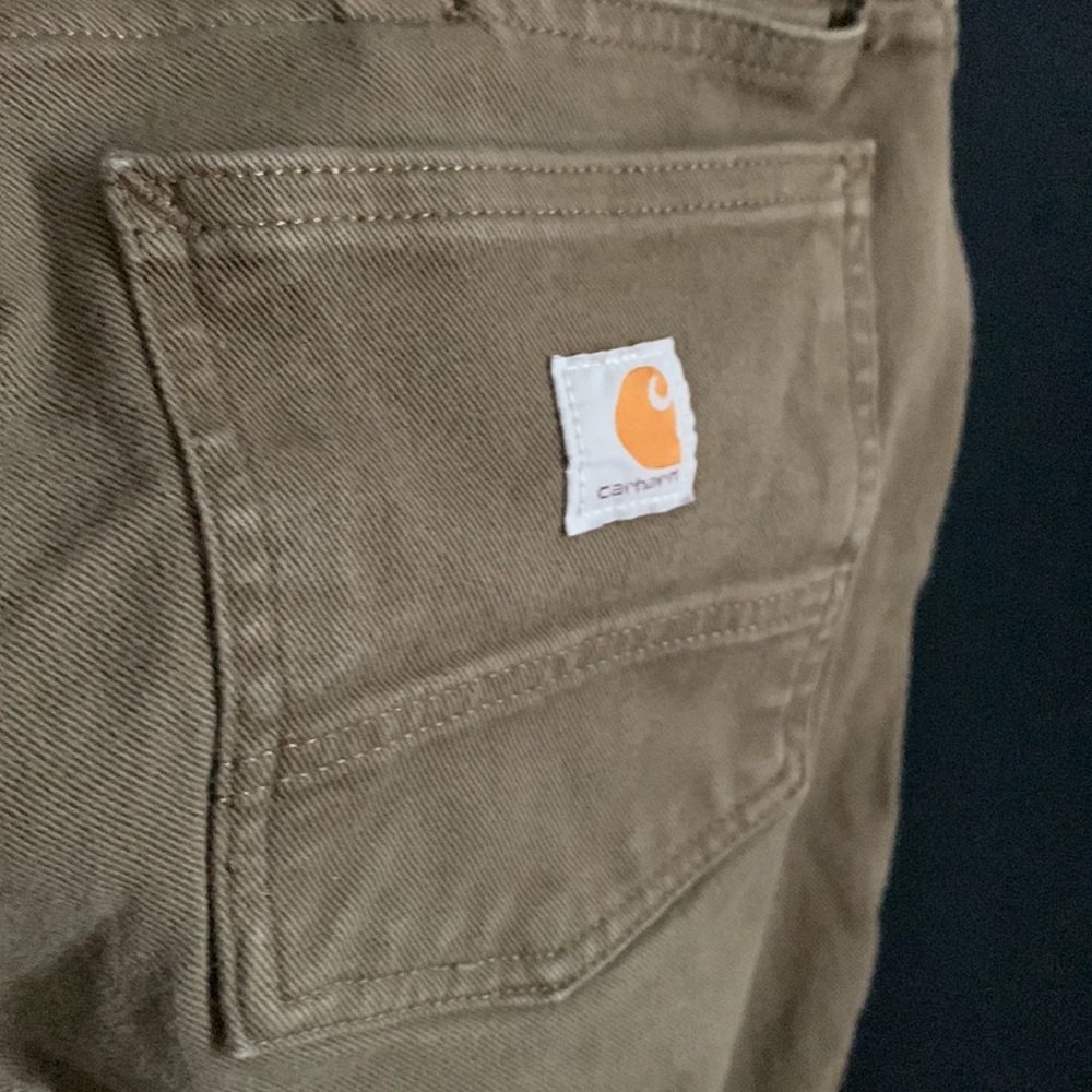 Carhartt Women's Rugged Flex Slim Fit Work Pant Tarmac Size 8 - Picture 5 of 8
